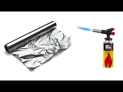 Blow Torch vs. Aluminum Foil