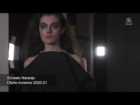 Desfile Ernesto Naranjo Colección Otoño Invierno 2020/201- MFWM