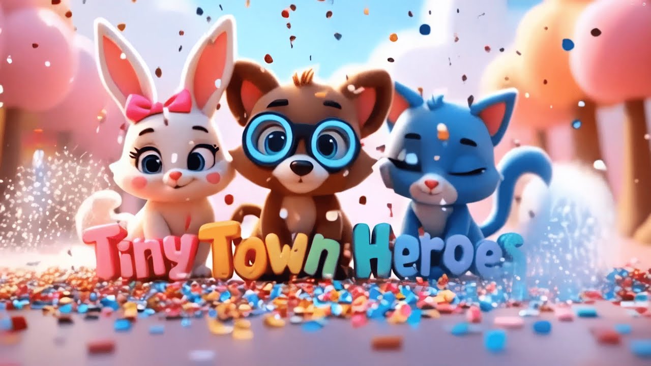 Meet the Tiny Town Heroes! | Tiny Town Heroes | Kids Cartoon