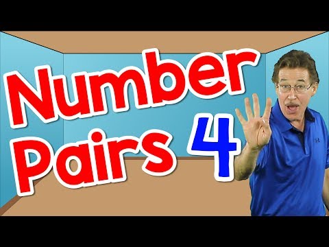 I Can Say My Number Pairs 4 | Math Song for Kids | Number Bonds | Jack Hartmann