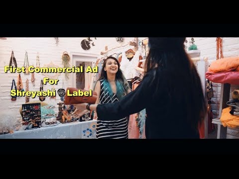 First Commercial Ad for My Designer Store: ShreyashiLabel || By AmajesticMind