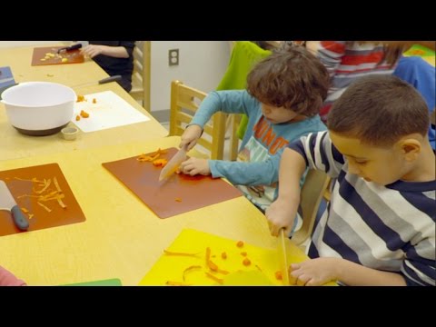 "It gets us burning to cook": Food made fun for kids