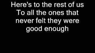 The rest of us (lyrics) - Simple Plan