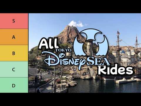 Tokyo DisneySea Ride Tier List | All 32 Attractions Ranked