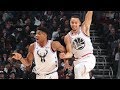 Steph S INSANE Bounce Pass Alley Oop To Giannis 2019 NBA All Star