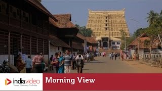 Morning View of Sree Padmanabhaswamy temple