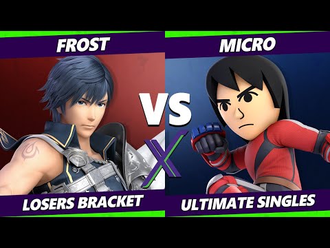 S@X 385 Online Losers Bracket - Frost (Chrom) Vs. Micro (Mii Brawler) Smash Ultimate - SSBU