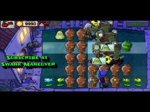 VASEBREAKER ENDLESS STREAK 57-60 | PLANTS VS ZOMBIES | SWANK MANEUVER