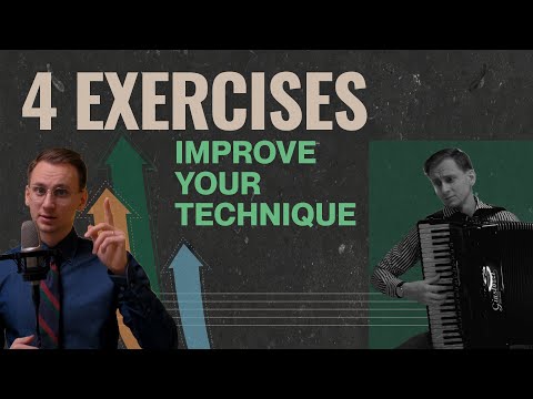 How to improve your technique? Accordion exercises for beginners