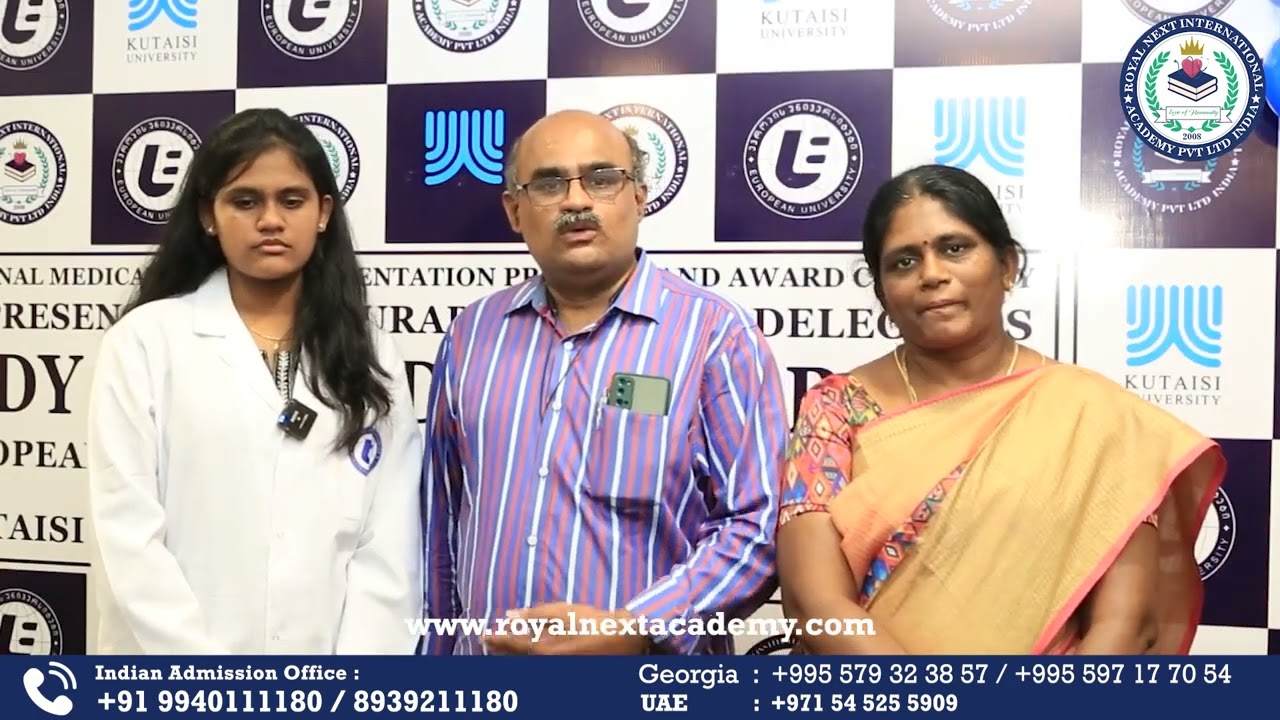 Study MBBS in Georgia | Parent's Testimonial Video For European University | MBBS In Georgia