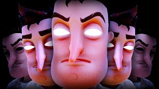 WHY ARE THEY COMING FOR US!!? || Hello Neighbor (Alpha 3) Hidden "FEAR" Maps PART 2