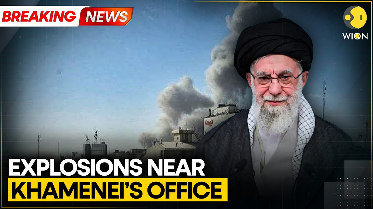 Breaking: Reports Of Explosions Near Iran’s Supreme Leader’s Office As Attacks Hit Tehran | WION