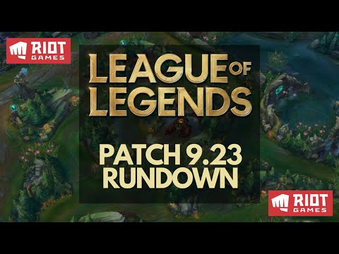 PATCH 9.23 PRE-SEASON RUNDOWN | SEASON 10 HYPE! | LEAGUE OF LEGENDS