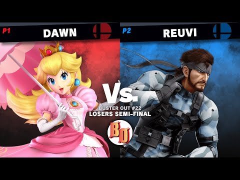 Buster Out #22 - Dawn (Peach) VS Reuvi (Snake) - Losers Semi-Final