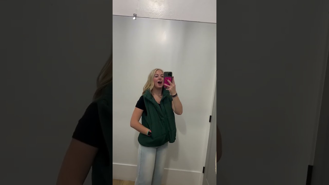 Try On - Teagen Puffer Vest