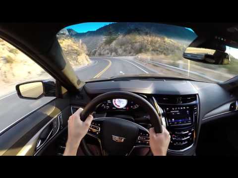 2016 Cadillac CTS-V Sedan - WR TV POV Canyon Drive