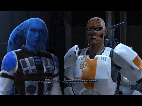 SWTOR: Aric Jorgan Conversations - Part 1 | Trooper | ♂️ Male Twi'lek | 🔵 Light Side