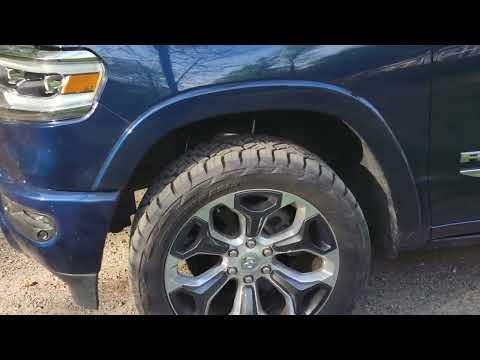 2020 ram limited blue 33/12.50/22 nitto recon borla exhaust