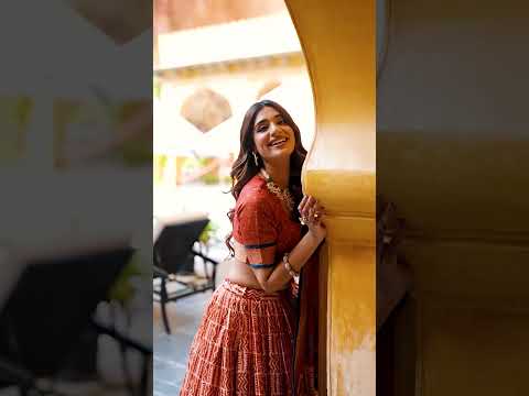 Rust Dola Silk Batik Print Lehenga Choli Set with Zari Weaving & Matching Dupatta – Fully Stitched Designer Ethnic Wear