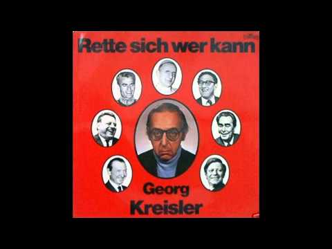 Georg Kreisler - Ich soll immer was Lustiges schreiben - Rette sich wer kann