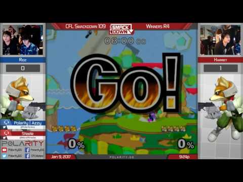 CFL Smackdown 109 Melee - Harriet (Fox) vs Ridz (Blue) - Winners R4