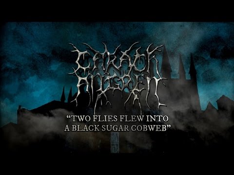 Carach Angren - Two Flies Flew into a Black Sugar Cobweb (lyric video) online metal music video by CARACH ANGREN