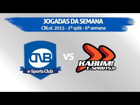 Jogadas da semana - CNB vs KaBuM Orange - CBLoL 2015 - 2o Split