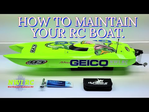 HOW TO MAINTAIN YOUR RC BOAT AFTER EACH RUN.