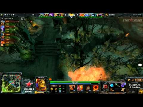 Virtus Pro vs Fnatic EU Game 1 LB Final - StarLadder SV Finals - TobiWan
