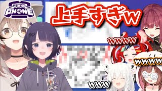 イナとムメイの爆笑“神イラスト”に笑い転げるメンバー達【ホロライブ/切り抜き/Ninomae Ina’nis/Nanashi Mumei/Hakos Baelz/白上フブキ/戌神ころね/宝鐘マリン】