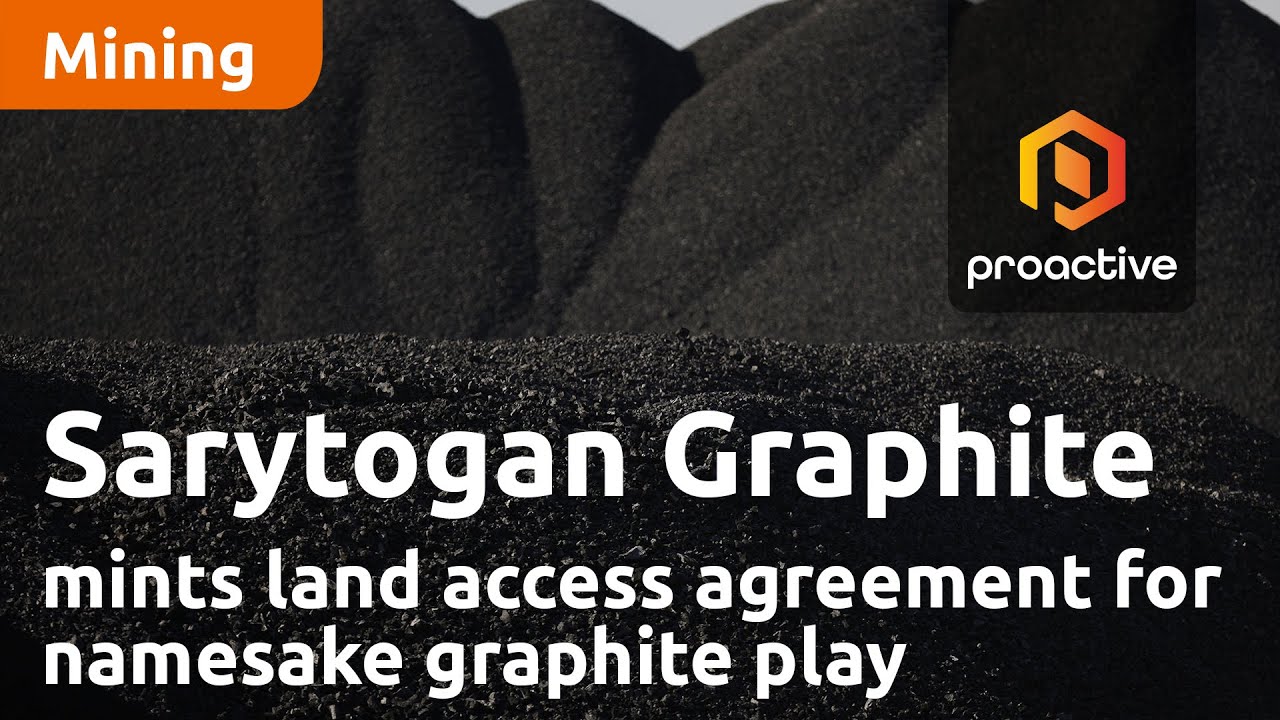 Sarytogan Graphite mints land access agreement for namesake graphite play