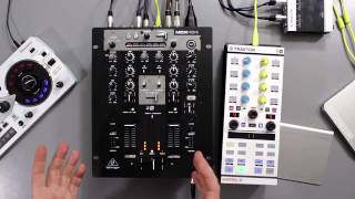 Video thumbnail for Budget DJ Mixers Review (Pt 2): DJ-Tech DIF-1S + Behringer NOX404 by DJ TechTools