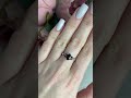 Серебряное кольцо с гранатом 1.167ct