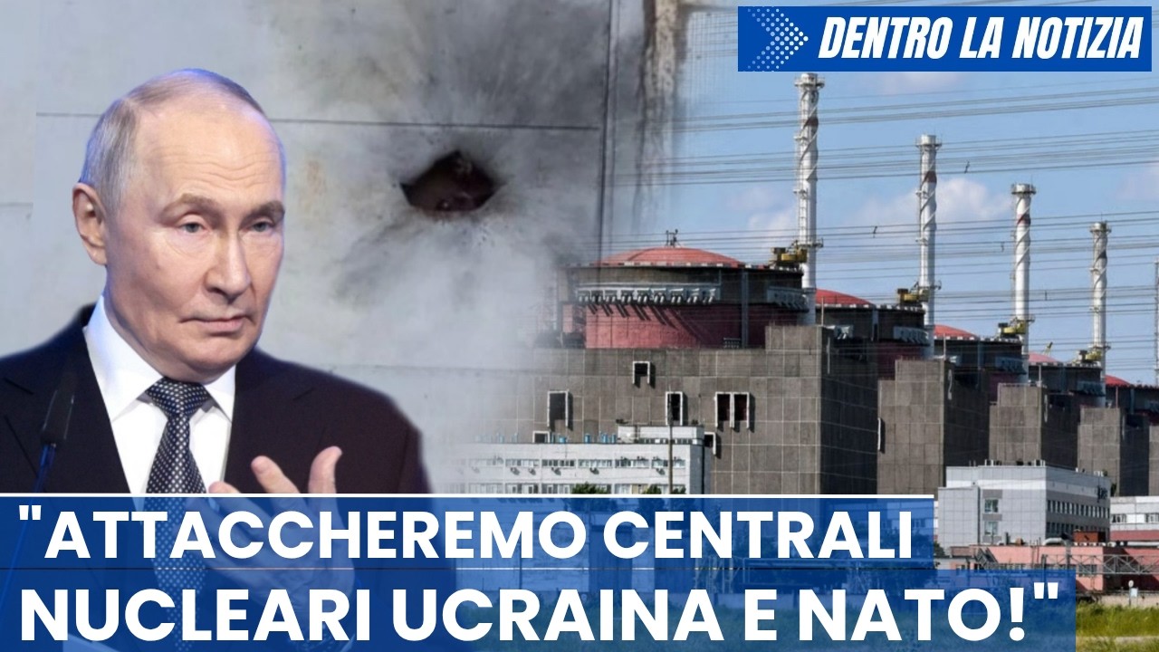 GRAVISSIMO attacco ucraino alla centrale nucleare di Zaporozhye! Mosca minaccia attacchi simmetrici!