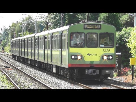 Irish Rail 8100 Class Dart Train 8125 - Lansdowne Road Station, Dublin
