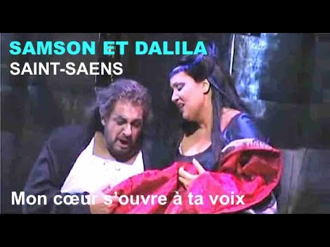 Opera: Samson et Dalila/ Saint-Saëns/ Mon cœur s'ouvre à ta voix- Scala Milan 2002 (Fr/En Lyrics)