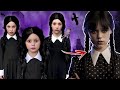 TRANSFORMING My DAUGHTERS into Wednesday Addams!