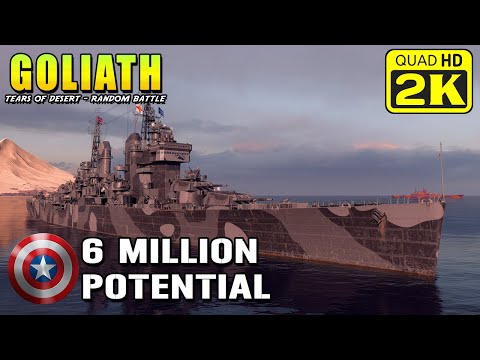 Cruiser Goliath - Can handle 6 million potential damage