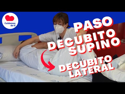 🙌 Movilización de pacientes | Paso decúbito supino a decúbito lateral