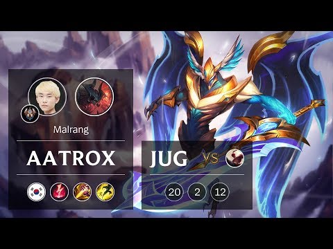 Aatrox Jungle vs Lee Sin - KR Challenger Patch 9.5