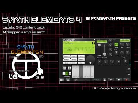 Caustic 3.2 Synth Elements Pack 4 Video