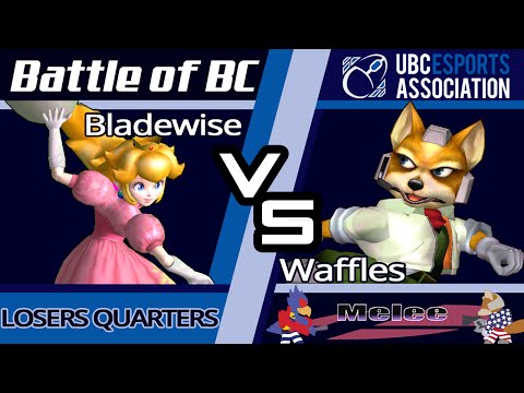 [62bit] Bladewise (Peach) vs. Homemade Waffles (Fox) | SSBM LQF | BoBC