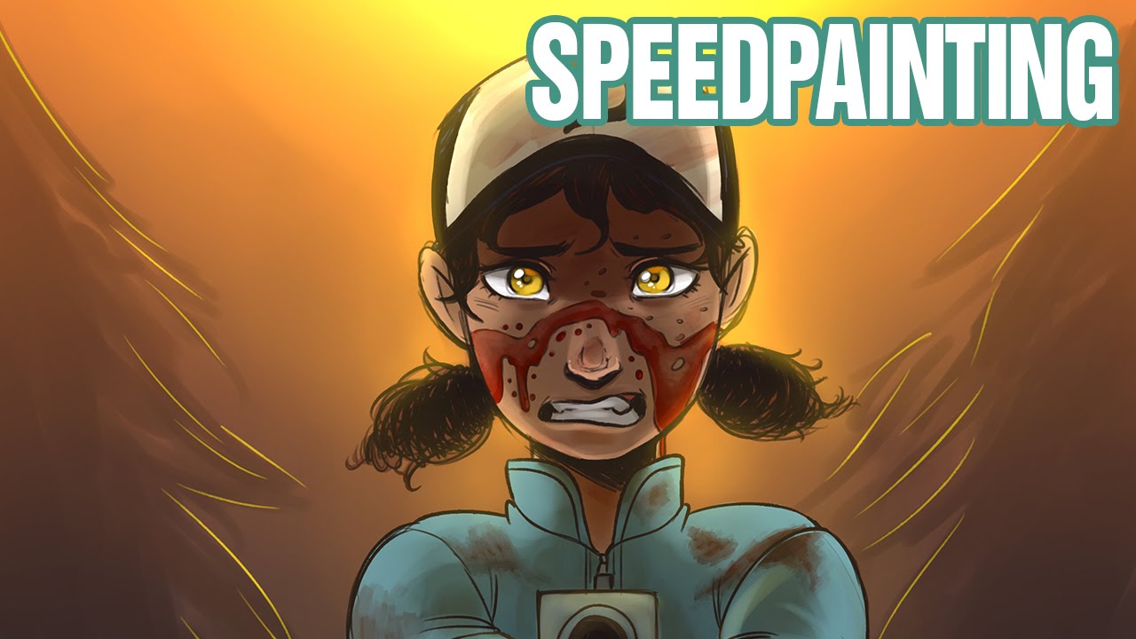 speedpainting :: Clementine (The Walking Dead)