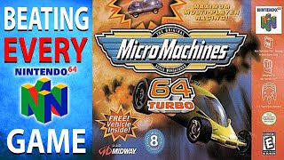 Beating EVERY N64 Game - Micro Machines 64 Turbo (46/394)
