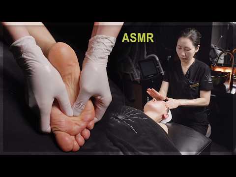 ASMR Body Massage + Skincare on a Waterbed… 😪Drifting Into Sleep