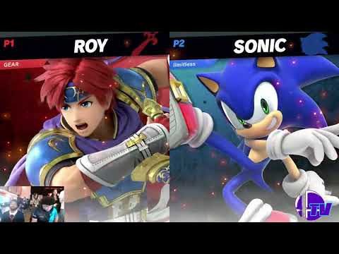Rise 'N Grind 2023 Singles Top 64 Moist Goblin (Roy) Vs  Wrath (Sonic)   SSBU Tournament