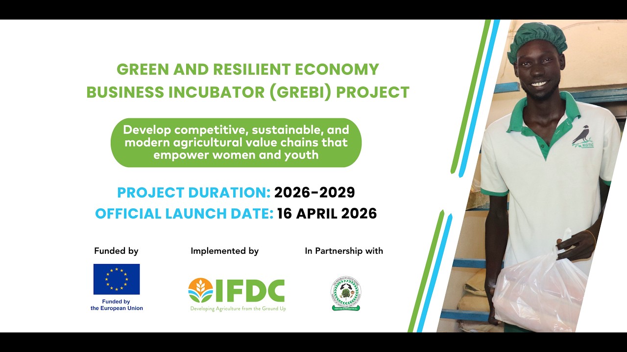 Launch of the Green and Resilient Economy Business incubator (GREBI) Project