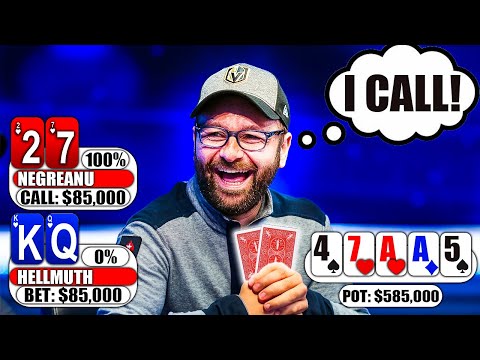 10 UNBELIEVABLE Daniel Negreanu Hand Reads!