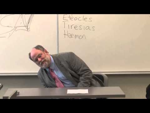 LLT 180: The Heroic Quest - Lecture 12: Sophocles, Antigone II