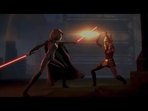 Ahsoka Tano VS Barriss Offee (SFX/Dialogue Only)